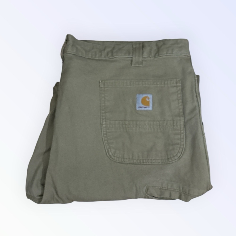 Carhartt Men 42X29 Fleece Lined Relaxed‎ Straight Carpenter Pants 103342 039